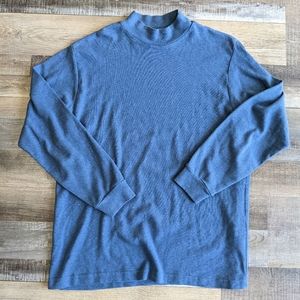 Woolrich, blue long sleeve shirt, women's large